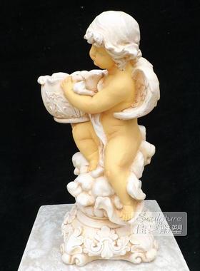 欧式绿植物复古摆设家居花园庭院摆件工艺品浮雕多肉小花盆栽花瓶