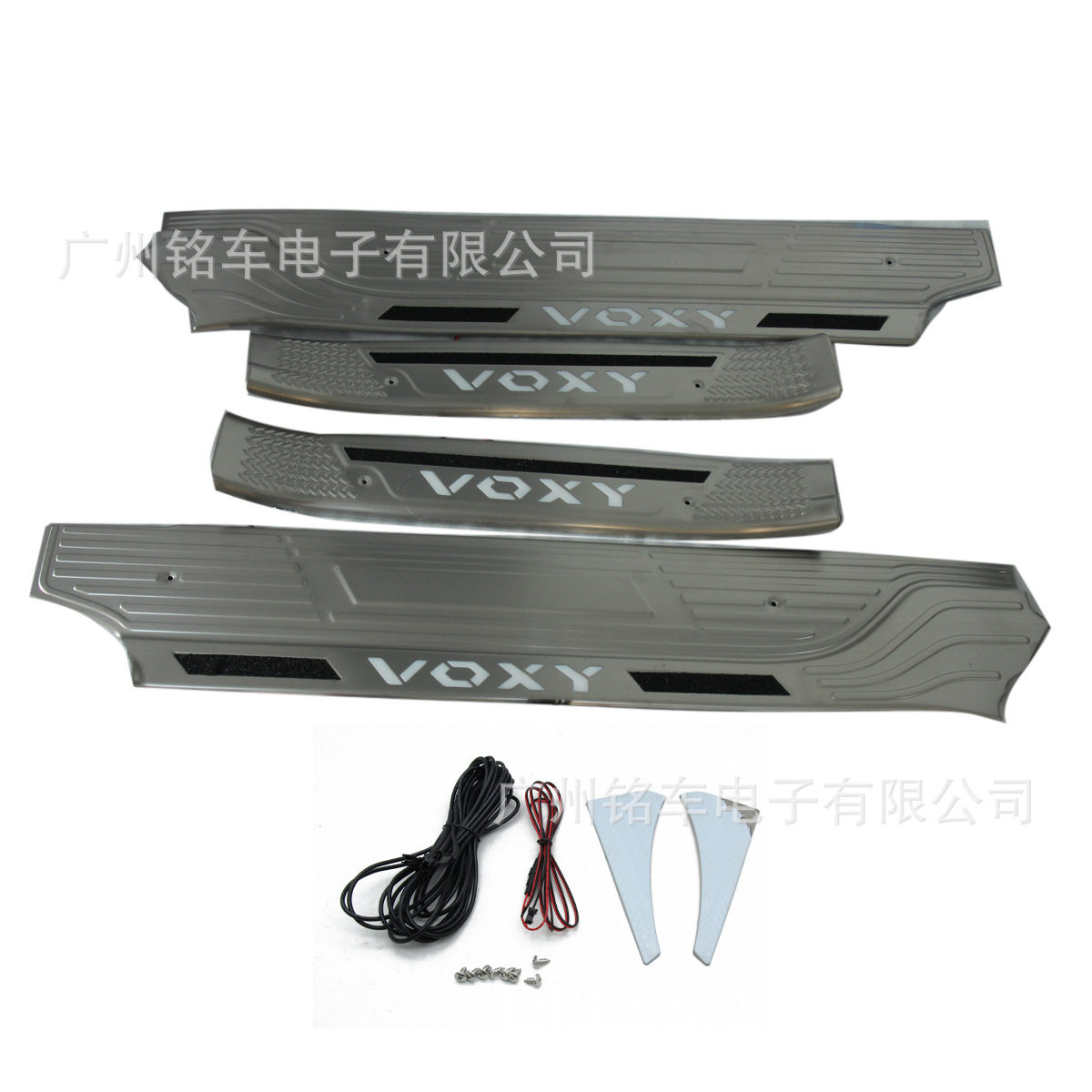 适用于VOXY NOAH 门槛条 改装 脚踏板不锈钢车门防踢板 迎宾踏板