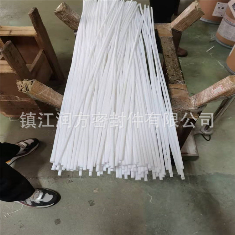 聚四氟乙烯PTFE小规格推压棒小尺寸四氟挤出棒新料制作可