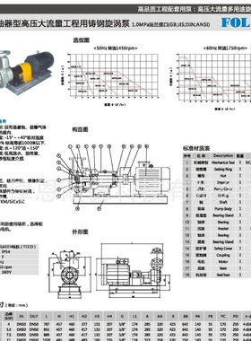 50FOL55S九歌KYUKA气液混合泵气浮泵