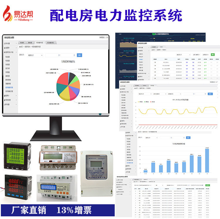 配电房电力监控能耗监测管理仪表