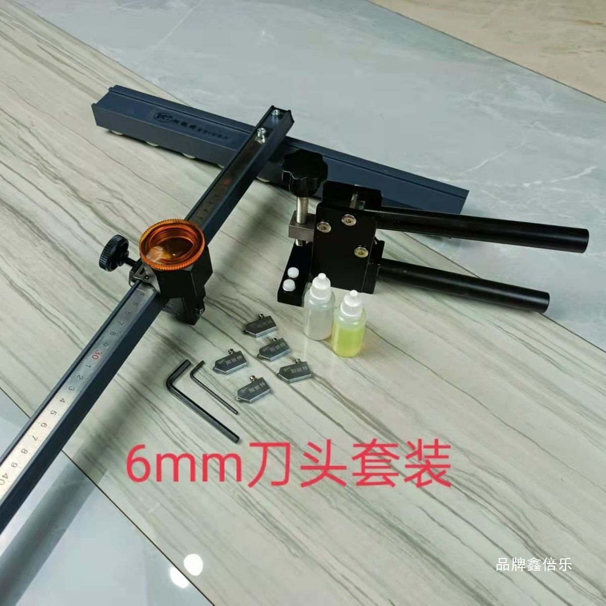 瓷砖重型T型推刀便携式大刀轮重型开界器高精密度地板砖切割神器