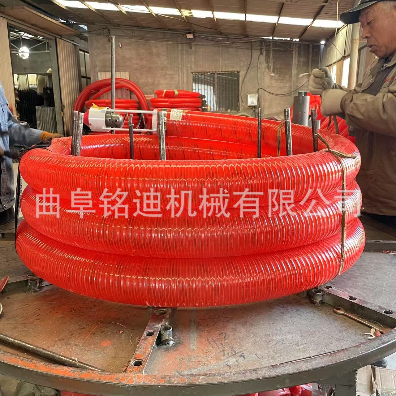 中驱螺旋输送机厂家 粮食装车上房吸粮机 软管提升机价格