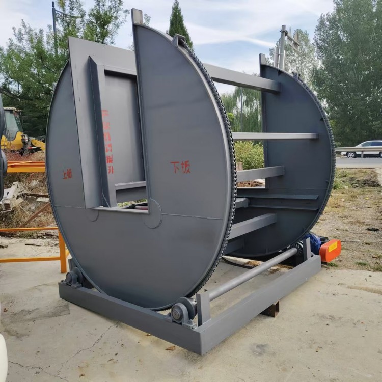 家具门板整垛翻板机360度原地旋转3-5吨180度工业板材翻面机