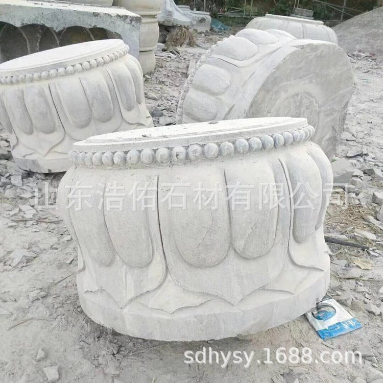零售柱脚石 柱顶石 柱基石多种花型诚信销售