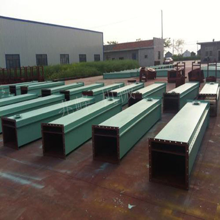 兆峰牌--多孔透气层斜槽  送水泥风送式空气输送斜槽