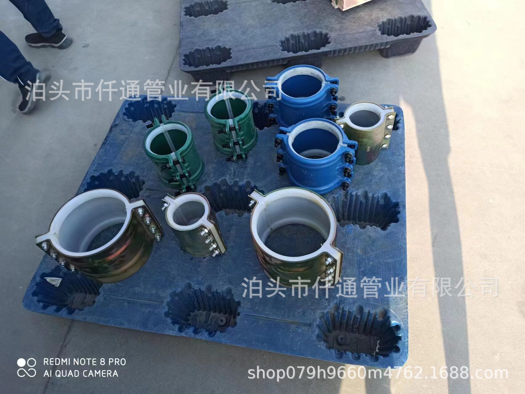 直销硅胶哈夫节抢修器接头耐高温蒸汽管道 暖气管热水管