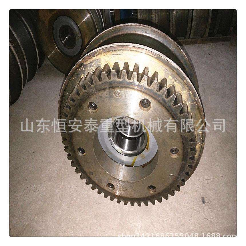 双梁行吊轮角箱单边轮欧式起重机车轮大车500/600轮组