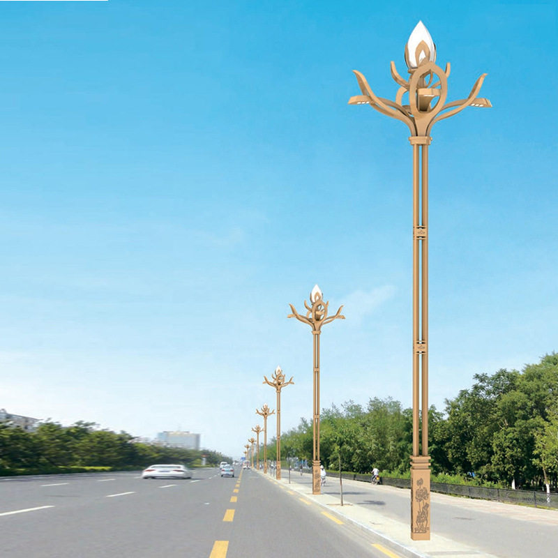 户外方形led景观灯小区公园园林别墅庭院灯3米防水道路路灯直销