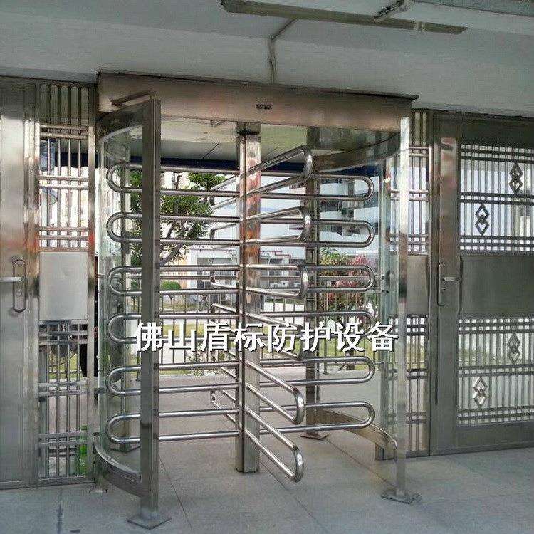 全高栅栏挡臂转闸门防尾随全高旋转门小区全高栅栏门十字转动门