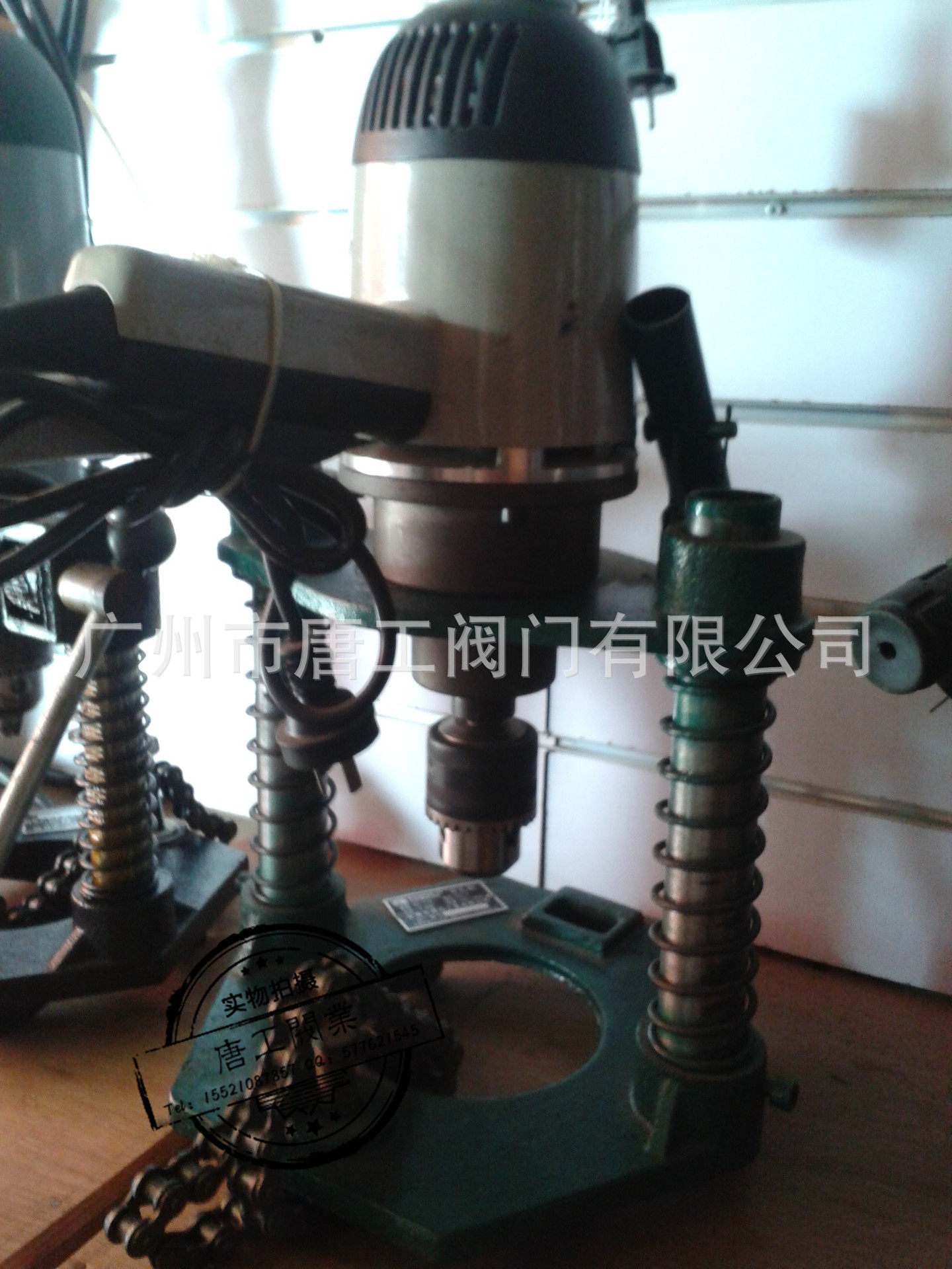 厂家直供便携式开孔机 泸工牌开孔机 钢管开孔机 开孔器