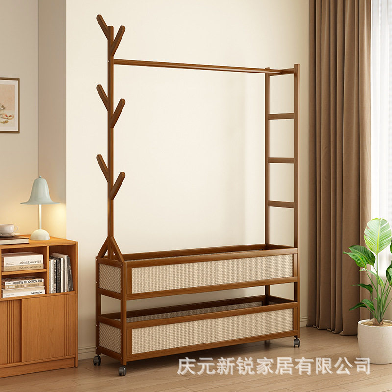 挂衣架落地立式衣帽架家用卧