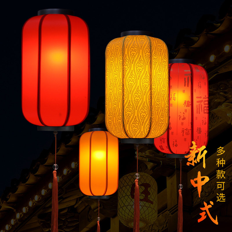 中式古风灯笼中国风挂饰花灯挂饰场景