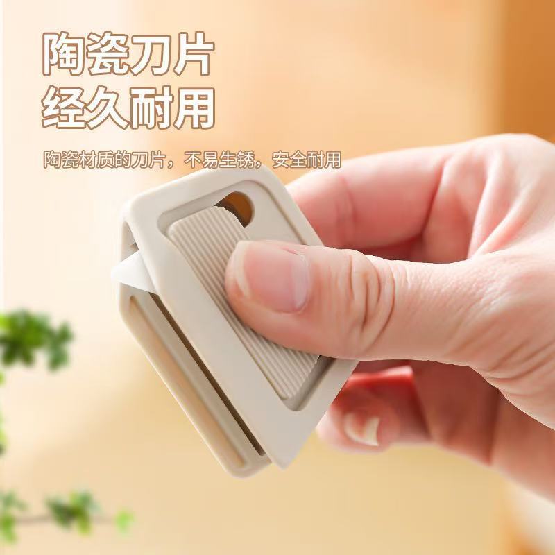 安全开箱刀拆纸箱自动回弹式图片