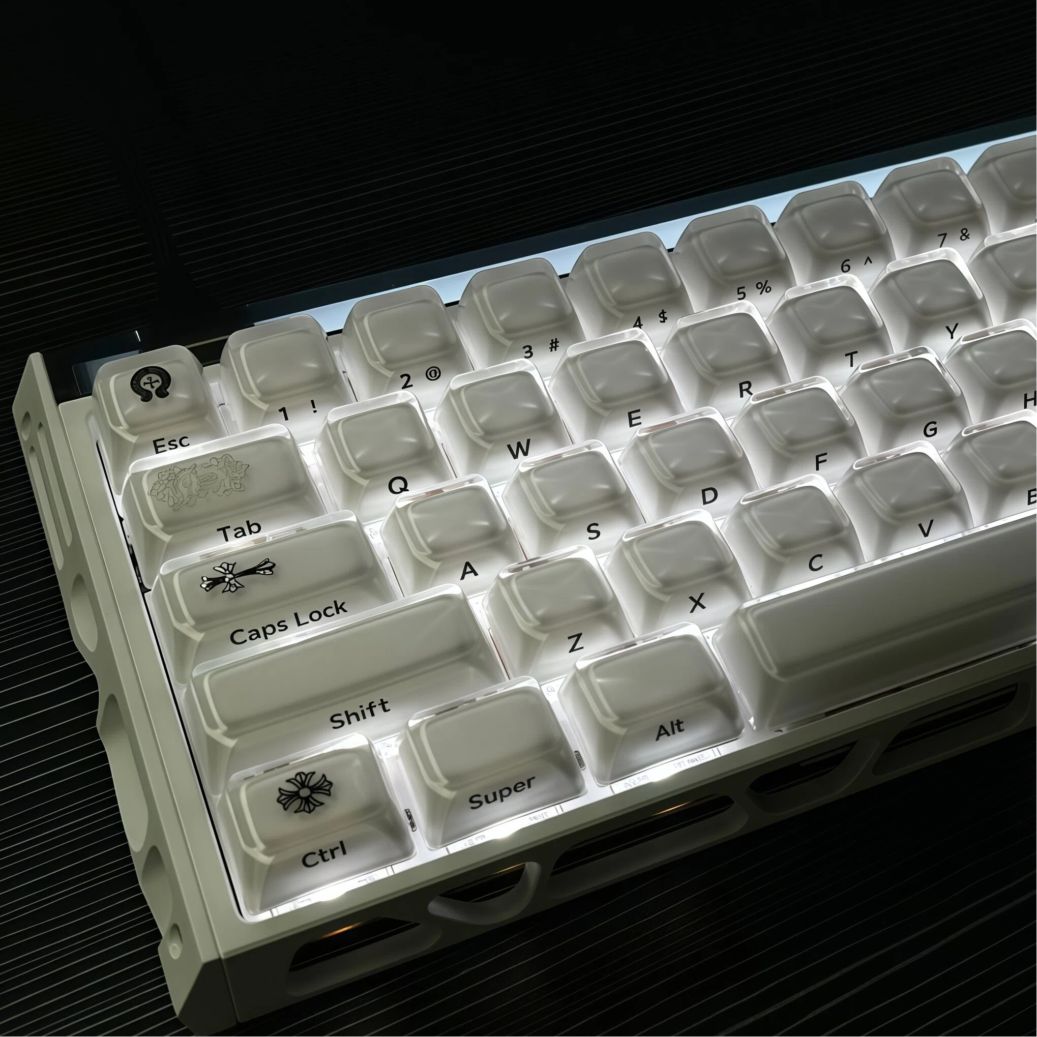 XVX水晶果冻2.0侧刻机械键盘键帽