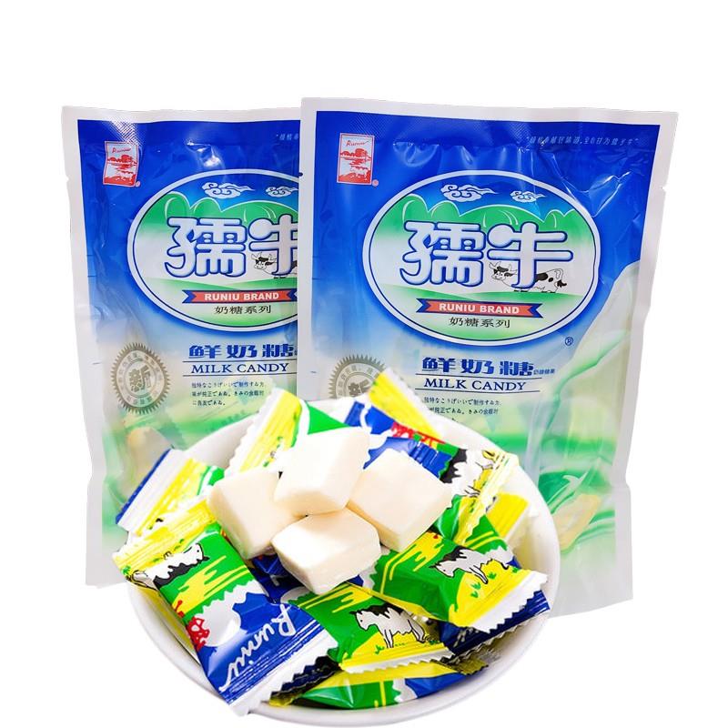 正宗孺牛糖80后经典回忆儒牛乳牛鲜奶糖牛奶糖160g 休闲食品好味