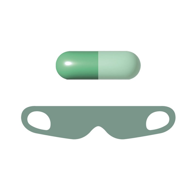 【遮光神器】男女透气0压感亲肤眼罩睡眠专用午休晚上睡觉神器