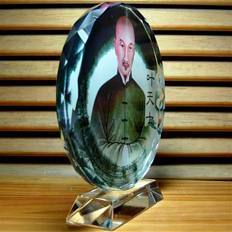 叶天士人偶模型工艺品清朝温医学家收藏品礼物装饰品水晶摆设摆件