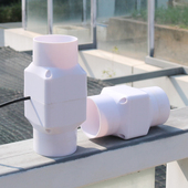 管道抽风机小型空调孔50 1寸2寸迷你微型排气排风换气扇实验室