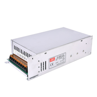 明伟开关电源S/SE-/600W-12V50A/24V25A/36V16.6A/48V12.5A直流