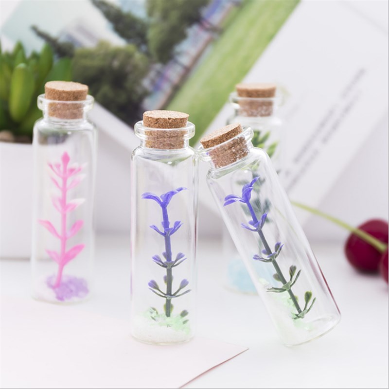 创意木塞玻璃瓶 薰衣草创意礼品瓶 迷你海洋瓶许愿瓶幸运瓶漂流瓶