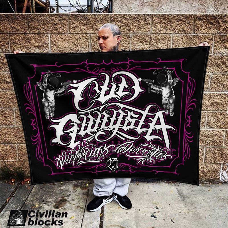 定制奇卡诺说唱西海岸花体字冈斯特匪帮网红纹身天使hiphop背景布,居家布艺,海绵垫/布料/面料/手工diy,淘宝优惠券,粉丝福利购,淘宝优惠卷