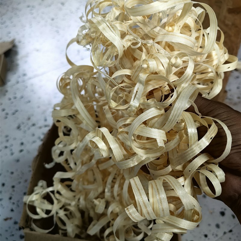 幼儿园手工大刨花木屑用品刨木花木头花刨木卷圈仓鼠垫料刨花灯