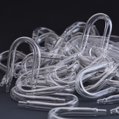 鱼缸玻璃U形管CO2不锈钢U型管水草氧气管氧气泵二氧化碳弯管配件