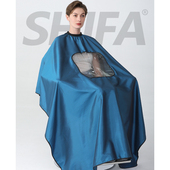 加长款 理发围布发廊专用发型师剪头发美发围裙不沾发高档网红潮款