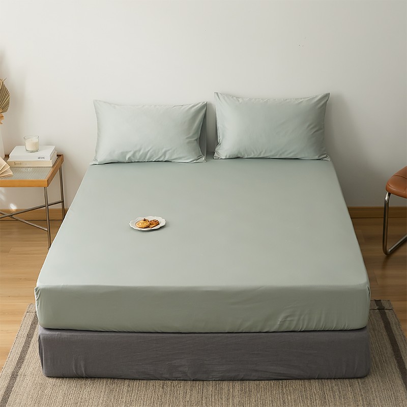 100支贡缎柔软亲肤春秋单件床单全棉床笠宿舍被单双人1.8m床罩1.5