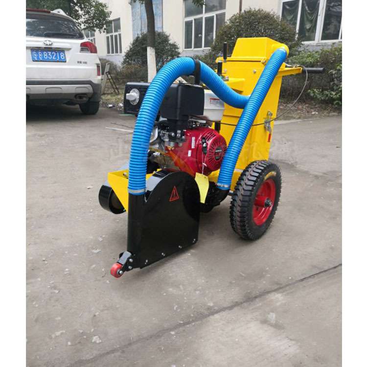 手扶式降尘开槽机  路面伸缩缝清理机 汽油混凝土清缝机