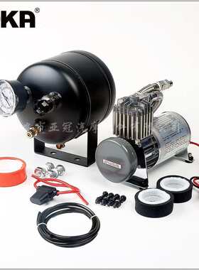 DHKA亚冠-AS190现货 喇叭改装气泵90-120PSI 2L 0.5GAL空气压缩机