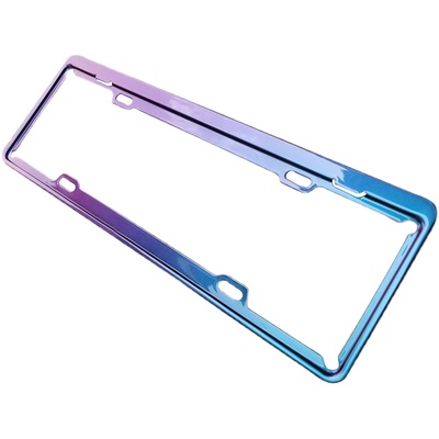 车牌架车牌边框牌照m架牌架框符合新交规杜雅超级变色龙颜色不锈