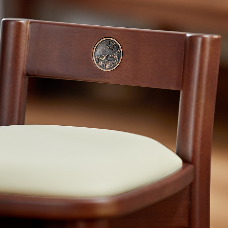 实木儿童学习小椅子宝宝靠背小板凳家用矮凳小凳子客X厅学生写字