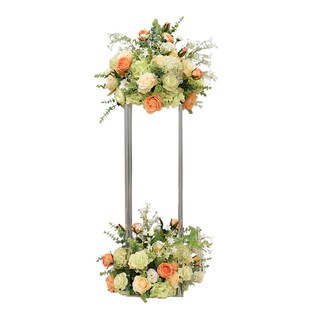 轻奢仿真花假花酒店婚礼宴会桌面摆件亚克M力桌花商场橱窗桌面装