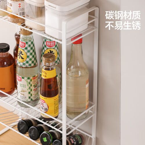 厨房调料置物架多功能桌面油盐酱醋F调味用品储物架多层佐料收纳