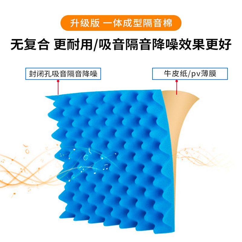 隔音棉吸音棉超强消音棉自粘墙贴卧室房间家用隔音板神Z器海绵材,基础建材,隔音棉,淘宝优惠券,粉丝福利购,淘宝优惠卷