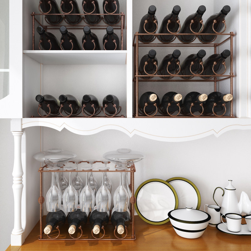家用红酒杯架子倒挂悬挂高脚杯架红酒架摆件杯子醒酒X器挂架收纳,餐饮具,酒架,淘宝优惠券,粉丝福利购,淘宝优惠卷