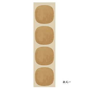 高级微喷四尺六尺对开国展纸团扇拼接空白s宋画宣纸扇面作品纸半