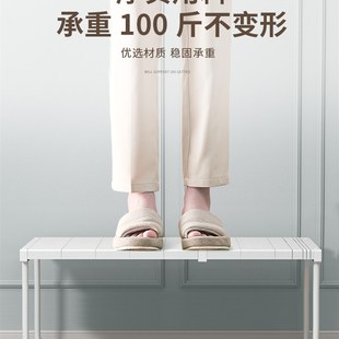 新疆百货哥衣g柜分层隔板柜子厨房置物架衣橱隔层免钉收纳分隔橱