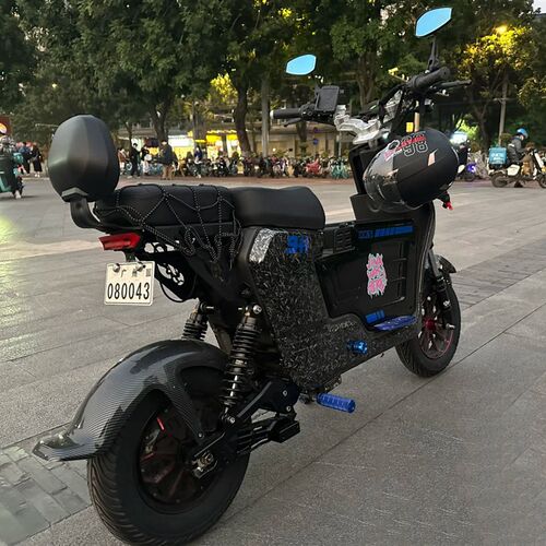 深远009折叠后踏板A7/A8/A9E火箭筒中轴双撑脚踏棍铝合金改装件