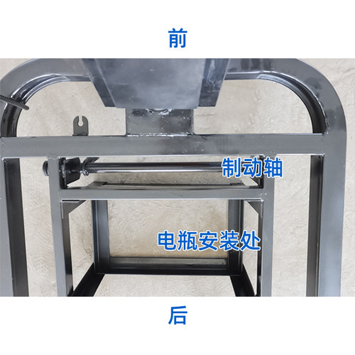 工程电动手推灰斗车车架r农用养殖小型拉货搬运拉砖翻斗车加厚架