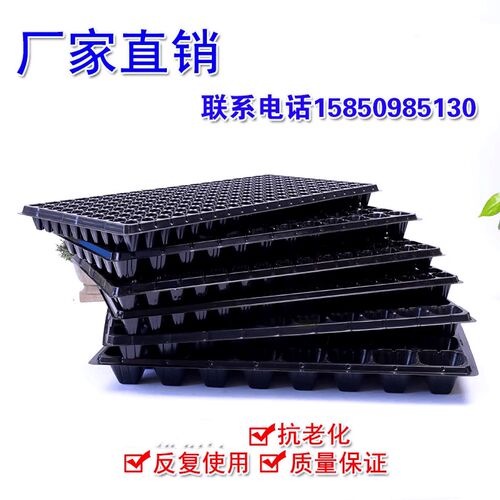育苗盘育苗盆穴盘秧盘塑料杯x种植神器营养钵蔬菜育种扦插盒托盘