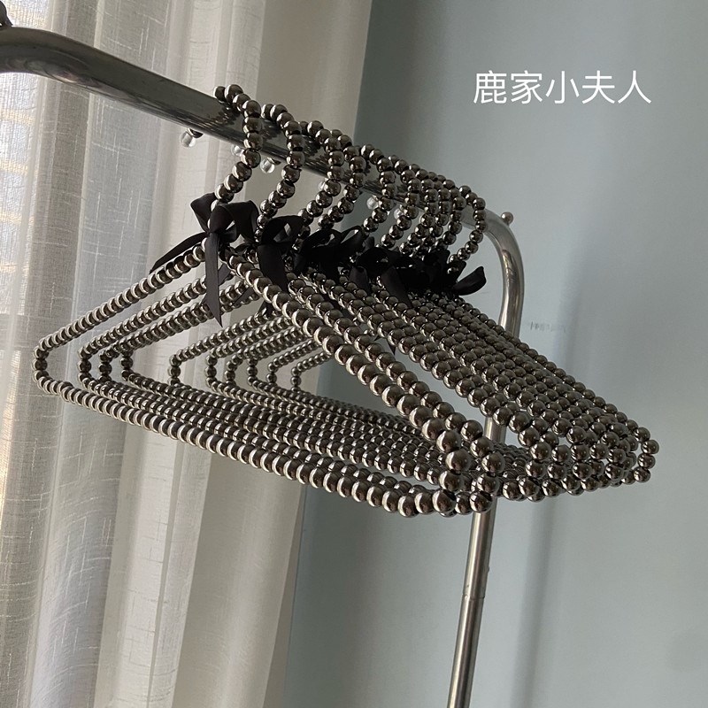 今年超火~c高级美黑珍珠衣架 高品质衣帽间挂衣架 气质又贵气衣撑