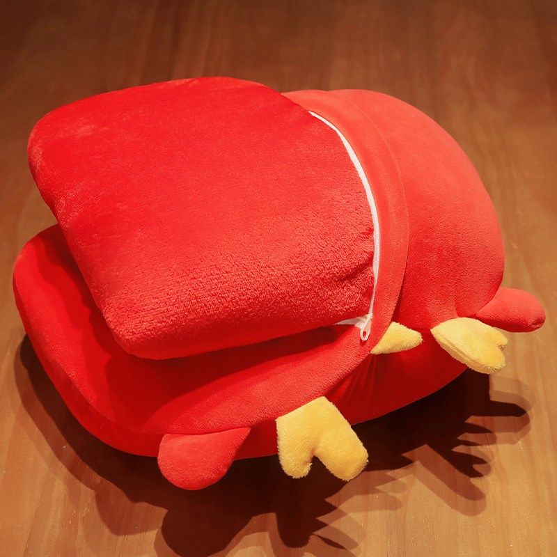 快速发货2025龙年抱枕毯v子三合一车载办公室午睡枕枕头被子两用,居家布艺,抱枕被,淘宝优惠券,粉丝福利购,淘宝优惠卷