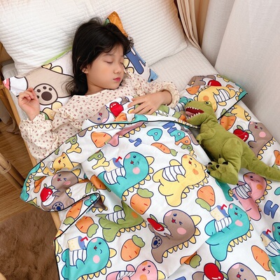 速发儿婴幼儿棉全园空调被夏凉被午休睡宝宝童儿小孩夏天小薄被子