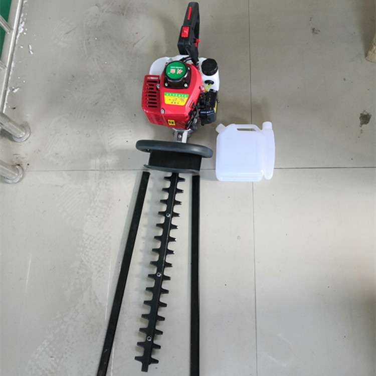 庭院无刷单手绿篱机 锂电池48v修剪工具 花园绿化修边造型绿篱机