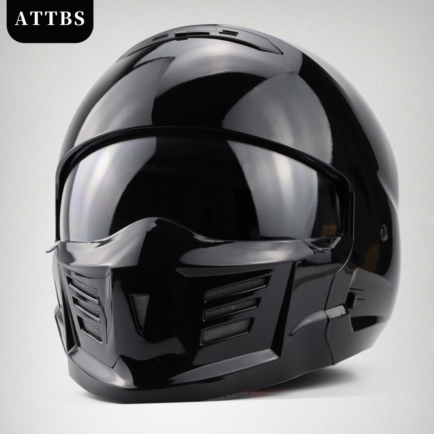 复古全盔冬季保暖蝎子盔3C认证