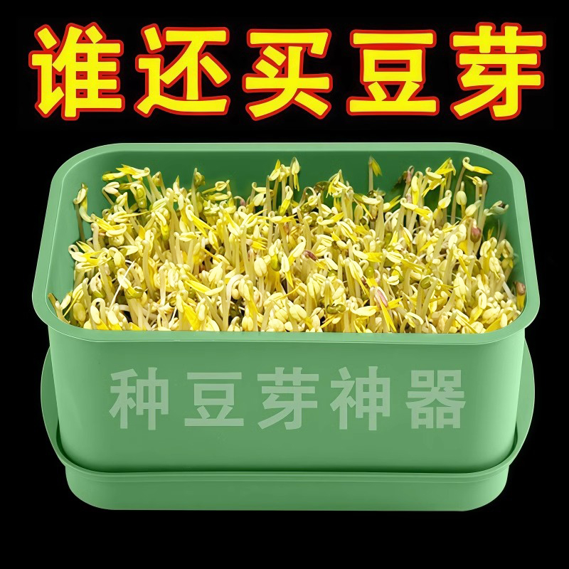 家用育苗盘种植豆芽专用盆大容量