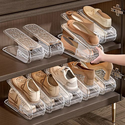 双层鞋架收纳神器可调节支架鞋托